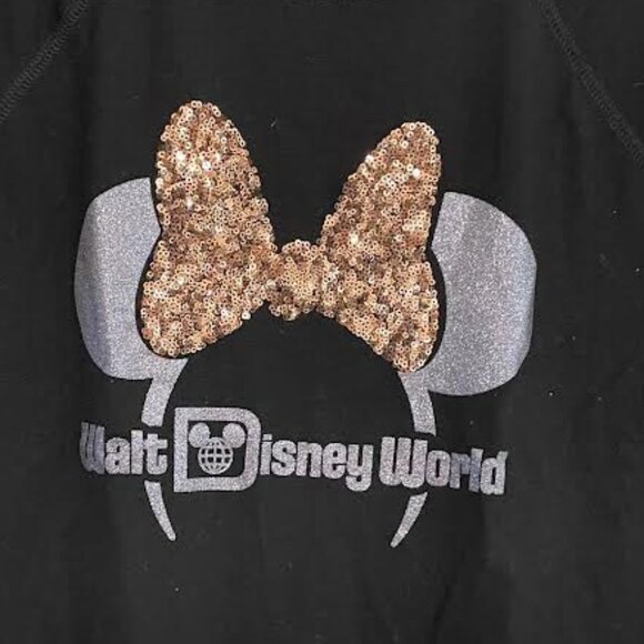 Disney Parks Minnie Rose Gold Bow - Picture 1 of 4